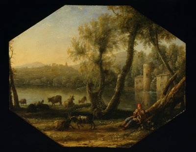 田園風景 作： Claude Lorrain